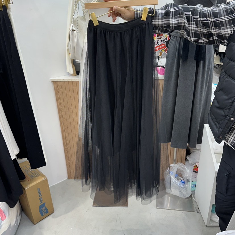 DELIGHT-Q韓國直郵女士新款推薦時尚人氣休閑職業長裙雪紡DELIGHT-Q長裙