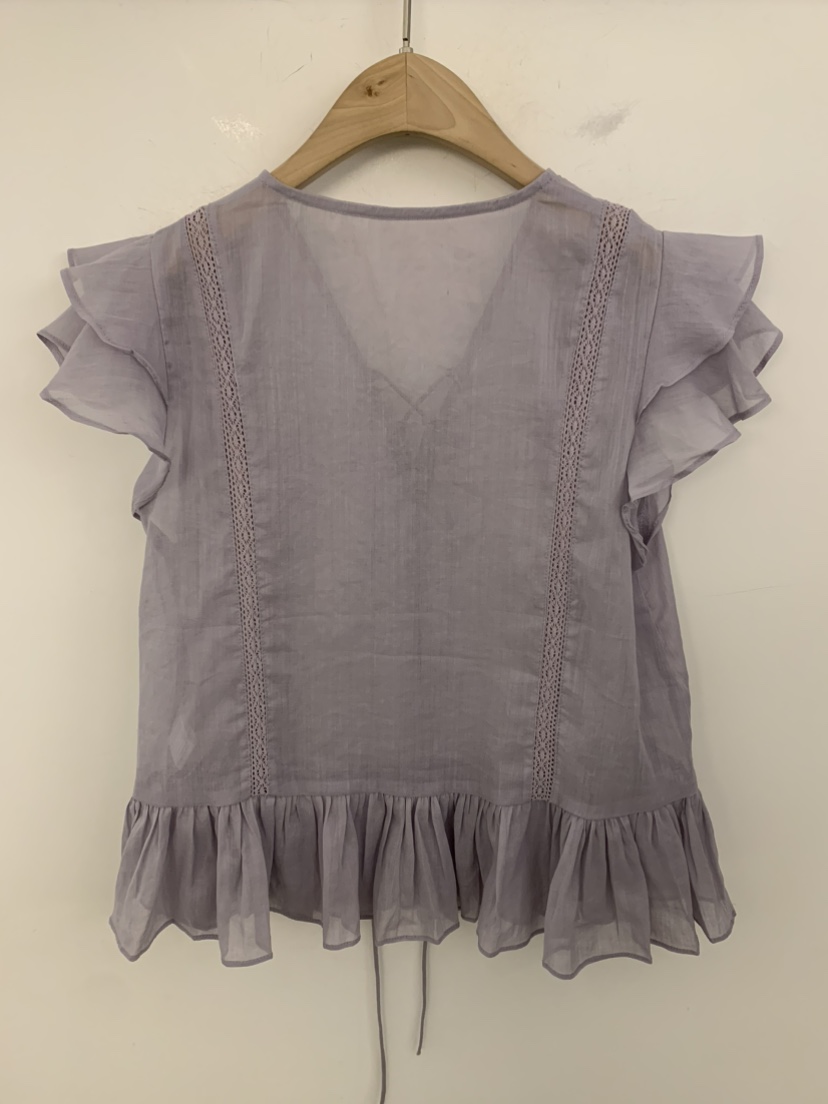 UNDER KEY韓國東大門代購女裝新款人氣熱賣休閑襯衫蕾絲衫UNDER KEY襯衫/蕾絲衫