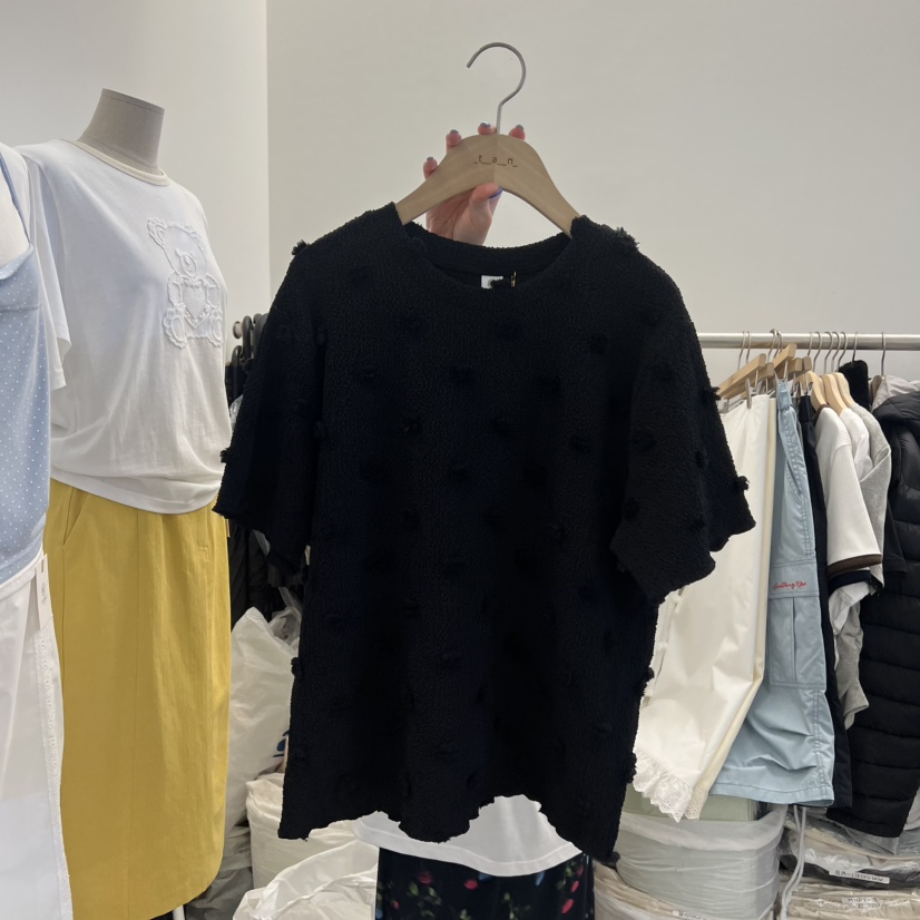 TAN&amp;COMO韓國直郵實拍女士新品休閑職業熱賣26春夏T恤tan-COMOT恤圖色2