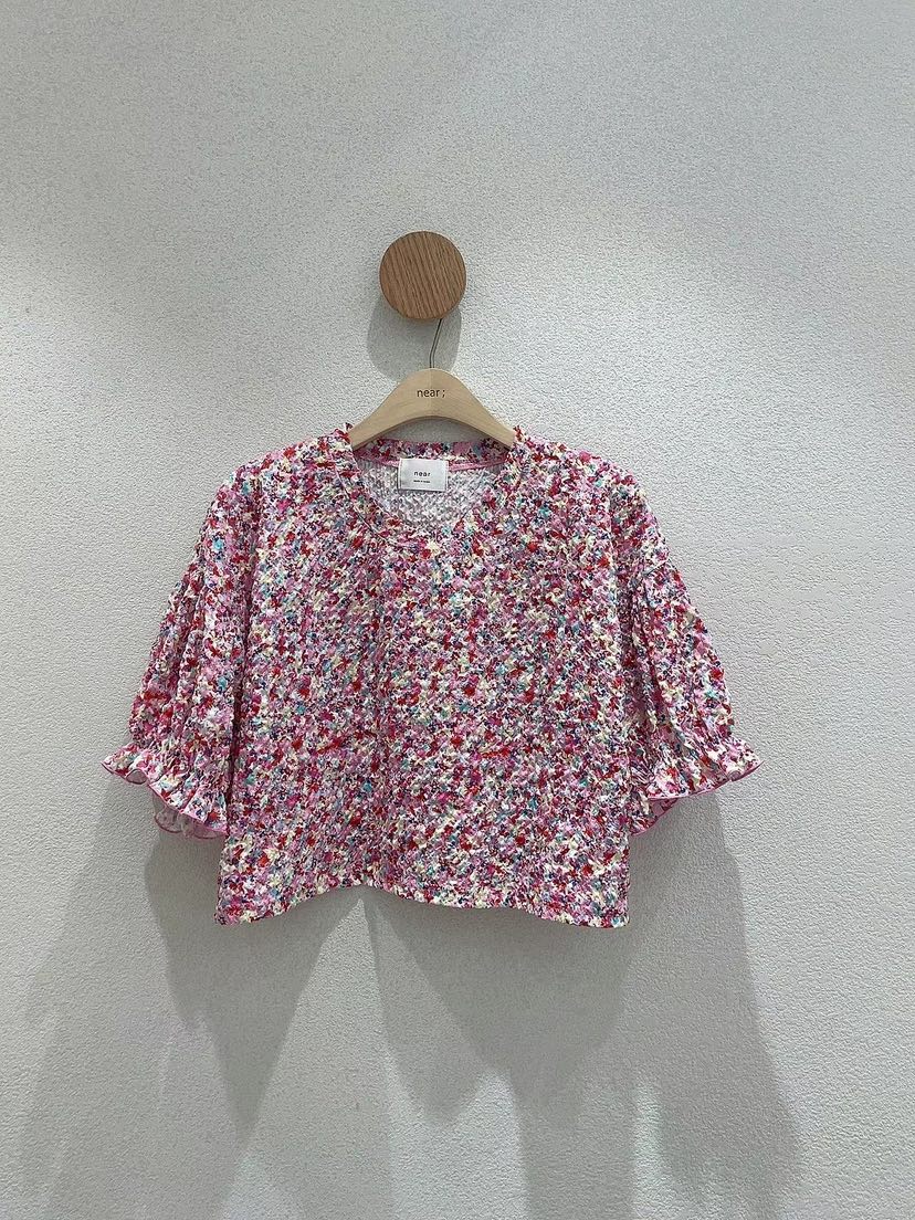 NEAR韓國直郵實拍女士新款推薦休閑職業26春夏襯衫蕾絲衫NEAR襯衫/蕾絲衫圖色2