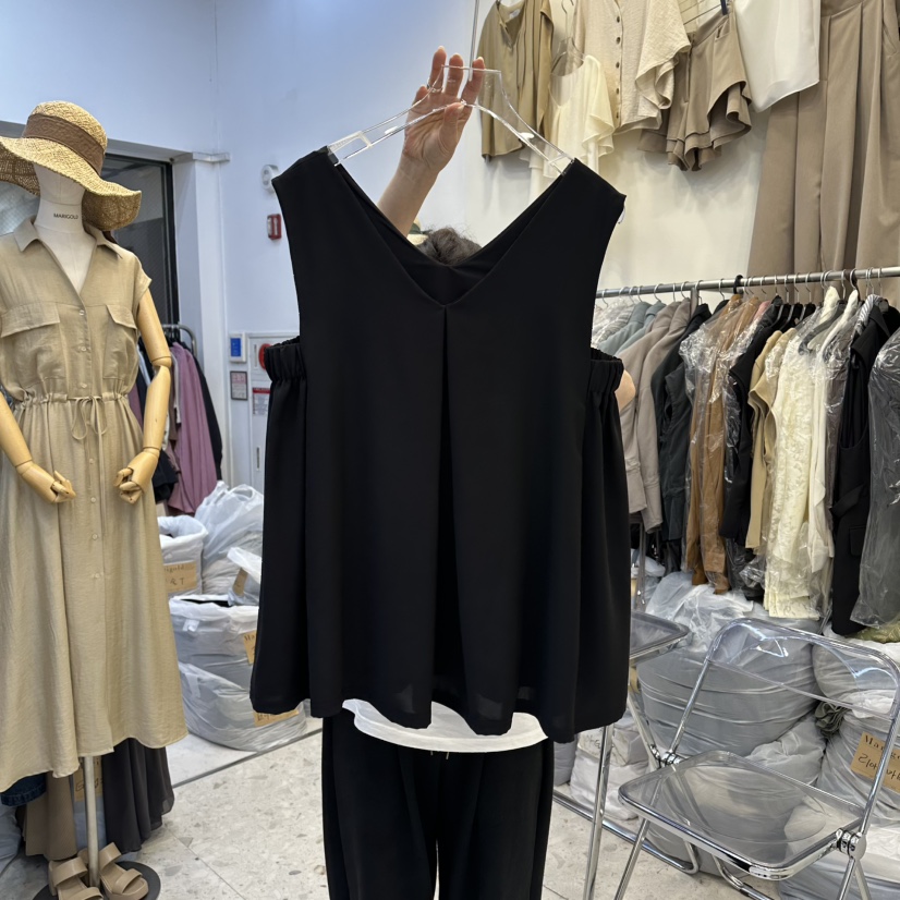 MARIGOLD韓國東大門直郵女裝新品休閑推薦時尚職業吊帶背心MARIGOLD吊帶/背心圖色3