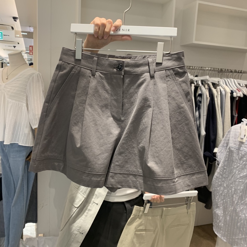 VENIR-a韓國直郵女士新款職業人氣推薦時尚熱賣休閑短褲VENIR-a短褲圖色1