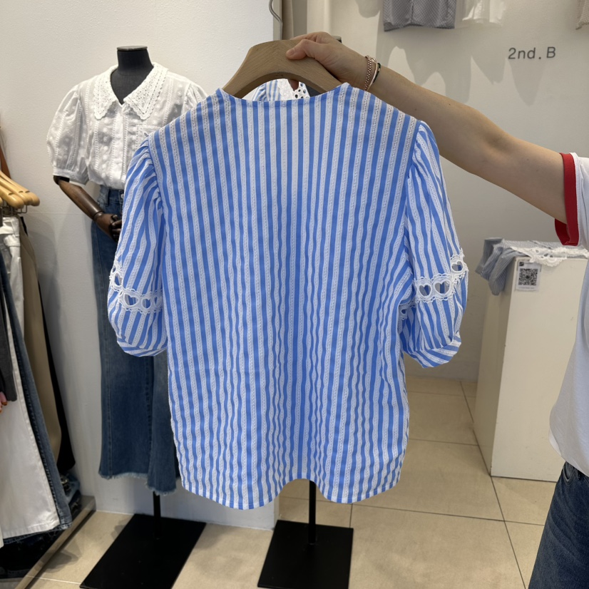 2nd B-S韓國直郵女裝新品26春夏職業熱賣推薦襯衫蕾絲衫2nd B-S襯衫/蕾絲衫