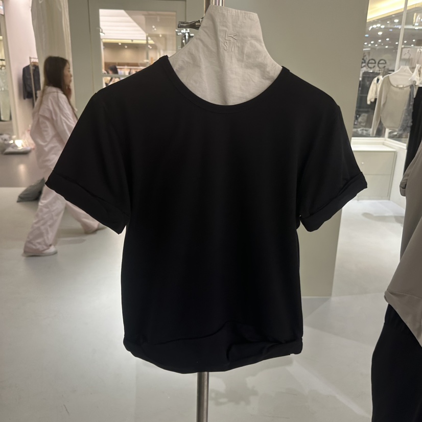 LOVE YOU SO MUCH/MORE THAN YESTERDAY韓國直郵女士新款26春夏T恤LYSM/MORE THAN YESTERDAYT恤圖色2