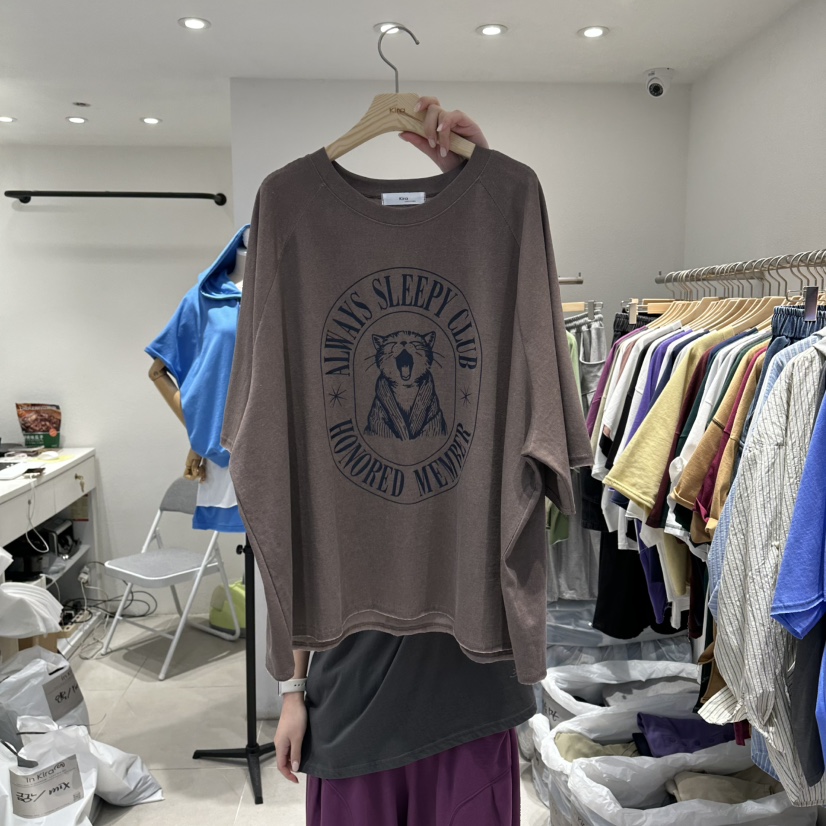 IN KIRA韓國東大門直郵女士新品休閑時尚26春夏人氣推薦T恤IN KIRAT恤圖色2