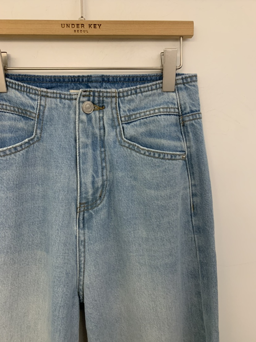 UNDER KEY韓國東大門代購女裝新品熱賣職業休閑時尚牛仔褲UNDER KEY牛仔褲