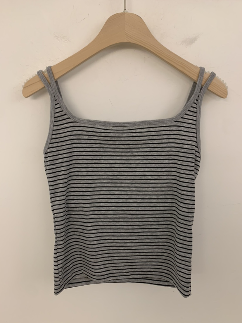 UNDER KEY韓國直郵女裝新品職業熱賣26春夏吊帶背心紐扣UNDER KEY吊帶/背心