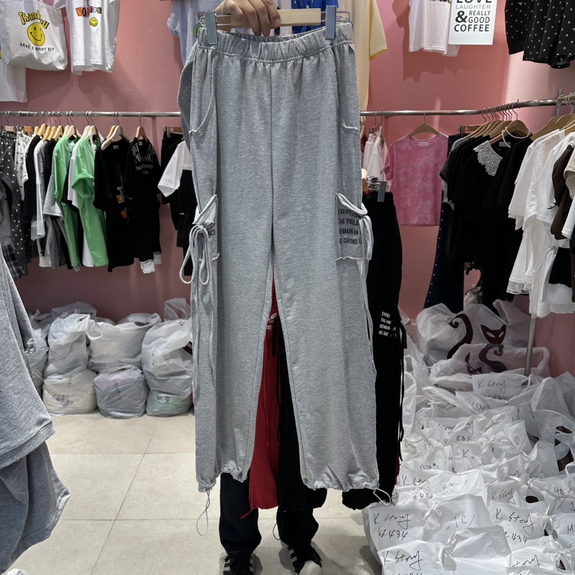 K STORY韓國代購女裝新款推薦人氣熱賣休閑26春夏休閑褲K STORY休閑褲圖色1