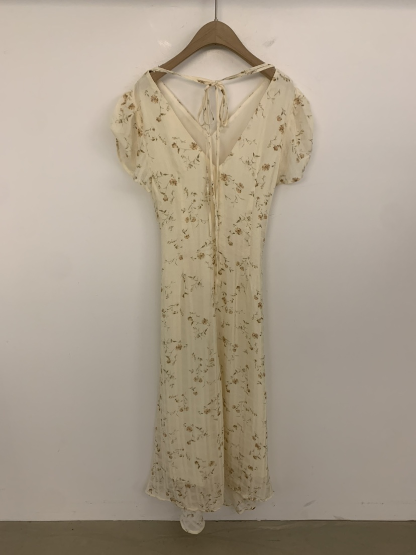 UNDER KEY韓國東大門代購女士新品26春夏職業連衣裙小碎花UNDER KEY連衣裙