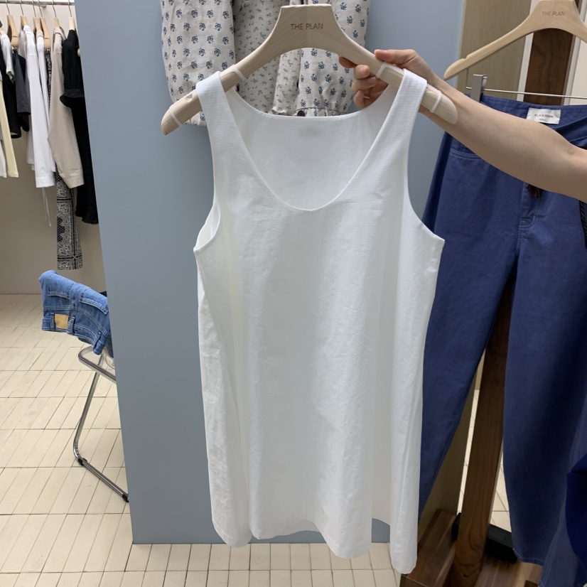 THEPLAN韓國東大門直郵女士新款推薦人氣熱賣職業吊帶背心THE PLAN吊帶/背心圖色1