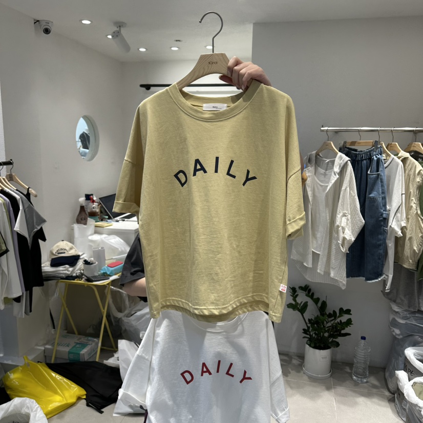 IN KIRA韓國東大門直郵女裝新款26春夏休閑人氣熱賣時尚T恤IN KIRAT恤圖色1