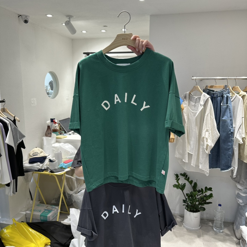 IN KIRA韓國東大門直郵女裝新款26春夏休閑人氣熱賣時尚T恤IN KIRAT恤圖色3