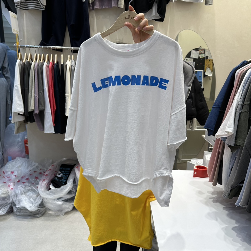 REPLAY韓國東大門直郵女裝新款熱賣人氣26春夏推薦時尚T恤REPLAYT恤圖色2