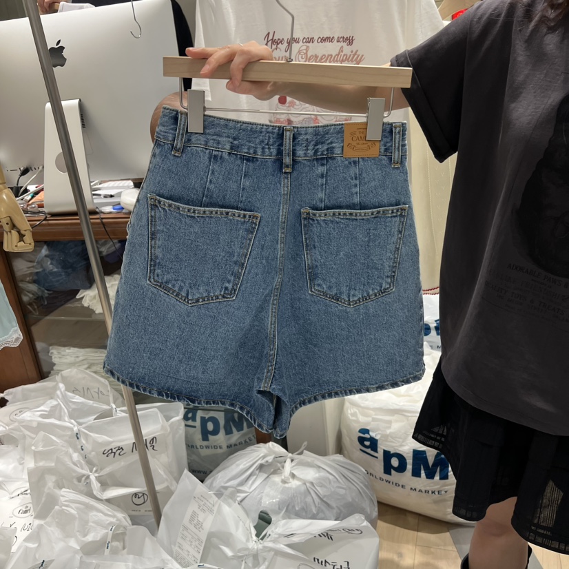 THE CAMEL韓國東大門直郵女裝新品職業短褲the came_l 家短褲