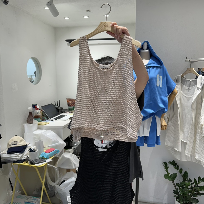 IN KIRA韓國代購女裝新款熱賣休閑人氣時尚職業吊帶背心IN KIRA吊帶/背心圖色2