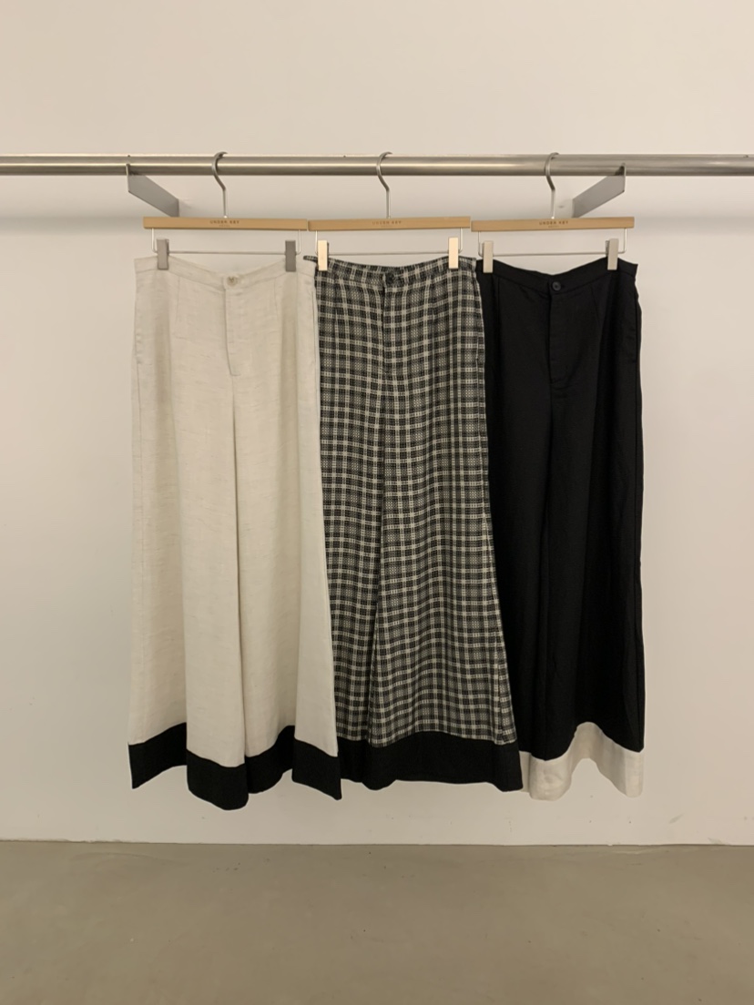 UNDER KEY韓國代購女士新品推薦職業時尚熱賣人氣休閑褲UNDER KEY休閑褲