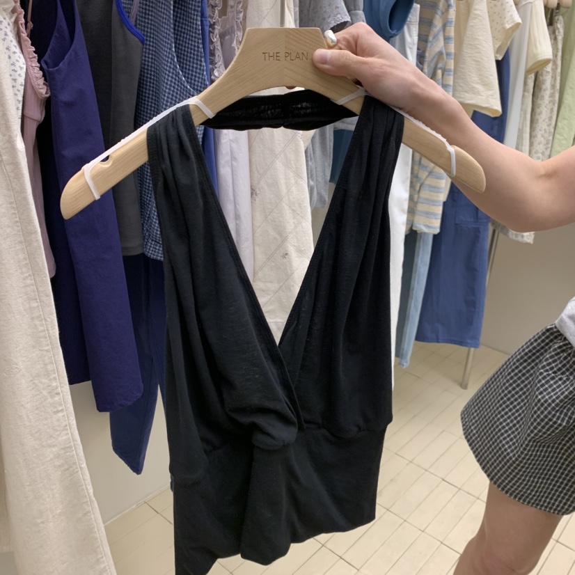 THEPLAN韓國東大門代購女裝新品職業推薦吊帶背心不含內搭THE PLAN吊帶/背心圖色2