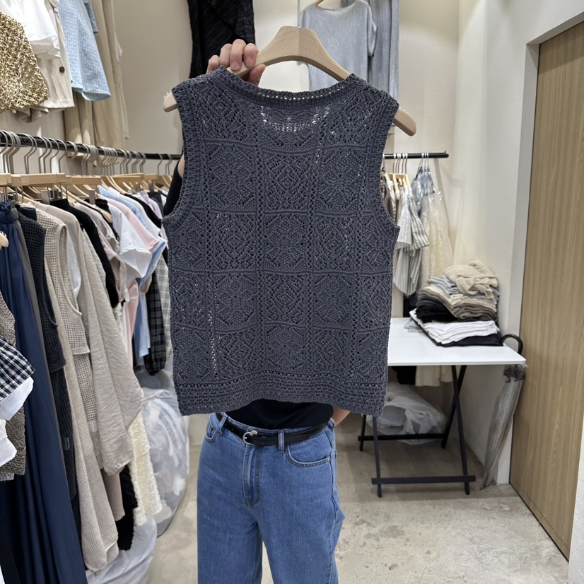 HOLYBANANA韓國東大門直郵女士新款熱賣人氣休閑吊帶背心groovy.H/HOLYBANANA吊帶/背心