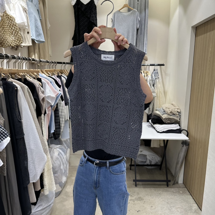 HOLYBANANA韓國東大門直郵女士新款熱賣人氣休閑吊帶背心groovy.H/HOLYBANANA吊帶/背心圖色4