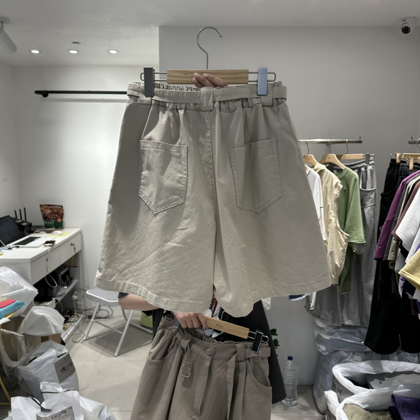 IN KIRA韓國直郵女士新款推薦熱賣職業休閑26春夏人氣短褲IN KIRA短褲