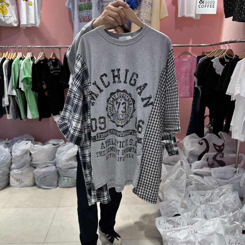 K STORY韓國代購女士新品職業熱賣休閑時尚人氣26春夏T恤K STORYT恤圖色3