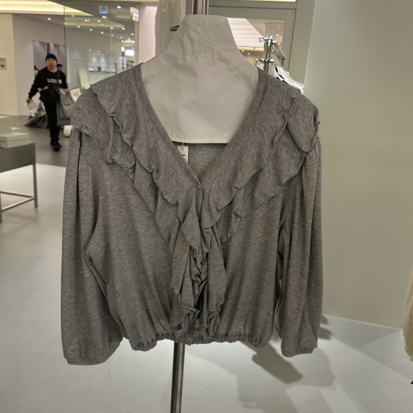 LOVE YOU SO MUCH/MORE THAN YESTERDAY韓國直郵實拍女裝新品26春夏襯衫蕾絲衫LYSM/MORE THAN YESTERDAY襯衫/蕾絲衫圖色3