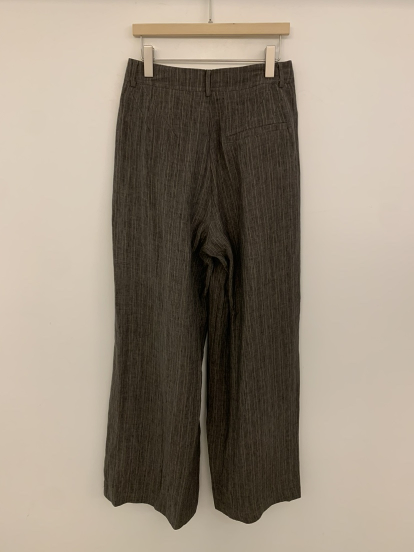 UNDER KEY韓國代購女士新款人氣26春夏熱賣休閑褲亞麻布UNDER KEY休閑褲