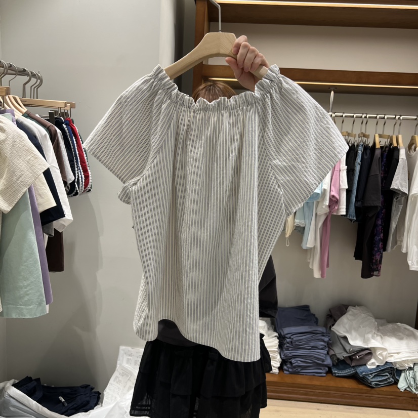 THE CAMEL韓國直郵實拍女士新款休閑襯衫蕾絲衫the came_l 家襯衫/蕾絲衫