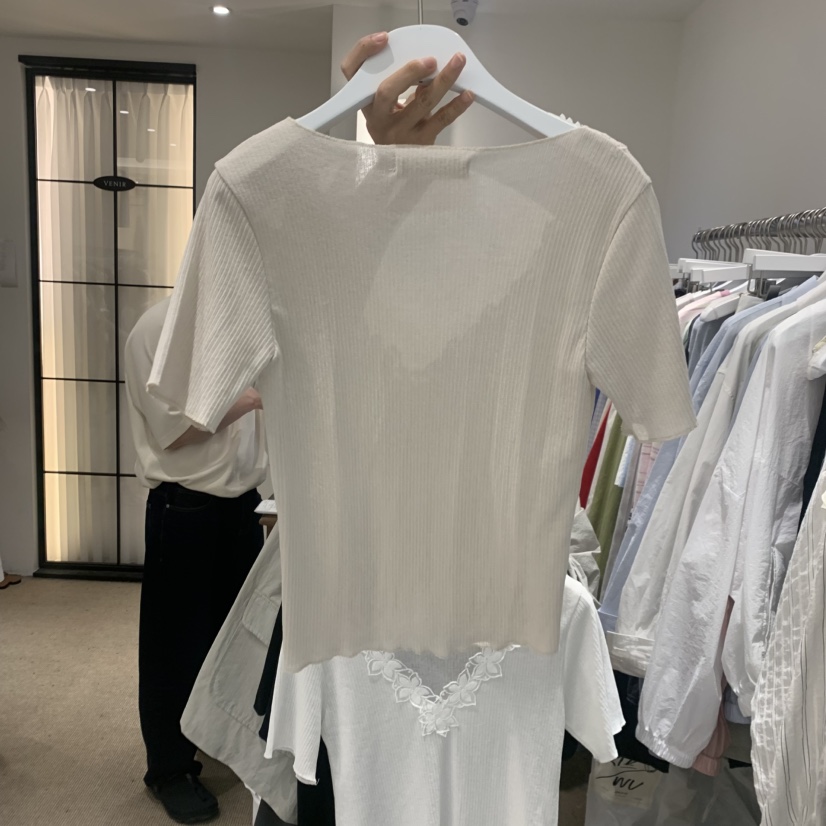 VENIR-a韓國直郵女士新品職業休閑熱賣推薦時尚人氣26春夏T恤VENIR-aT恤