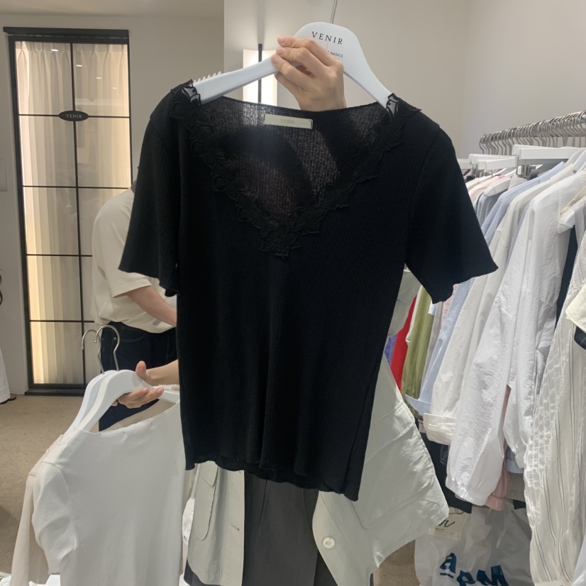 VENIR-a韓國直郵女士新品職業休閑熱賣推薦時尚人氣26春夏T恤VENIR-aT恤圖色2