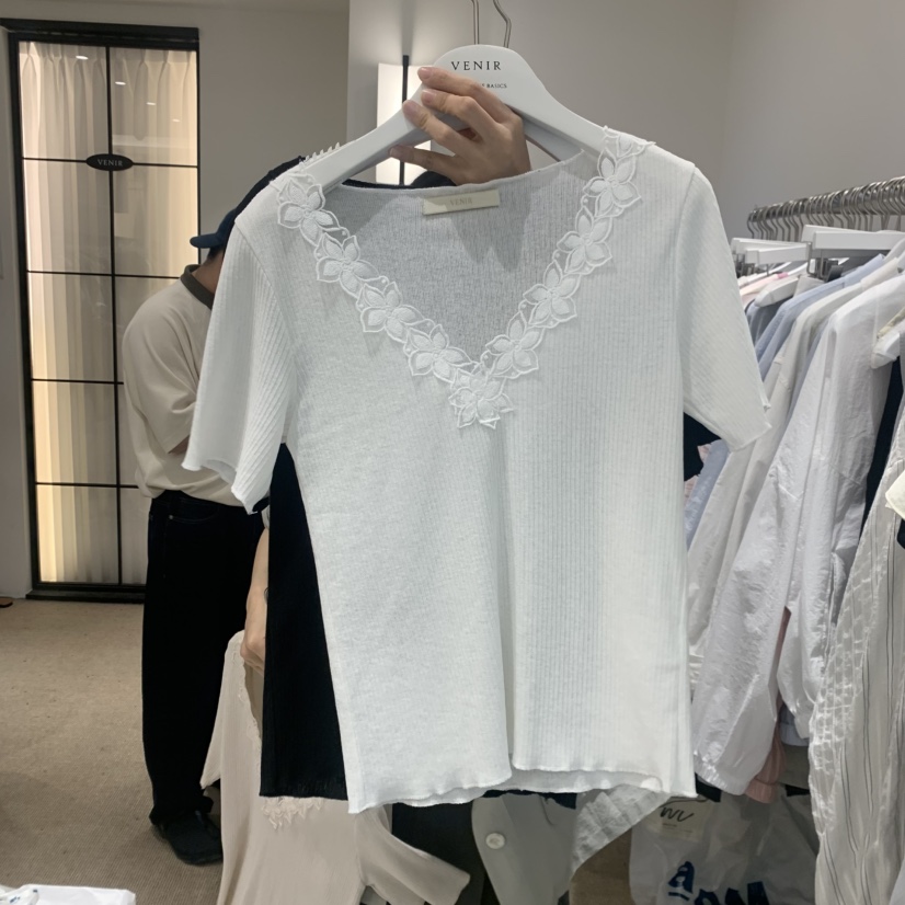 VENIR-a韓國直郵女士新品職業休閑熱賣推薦時尚人氣26春夏T恤VENIR-aT恤圖色3