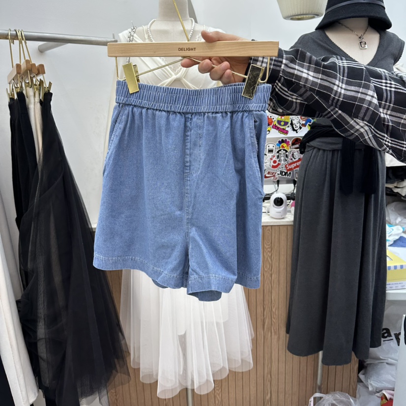DELIGHT-Q韓國直郵實拍女士新品26春夏時尚人氣短褲水洗DELIGHT-Q短褲圖色2