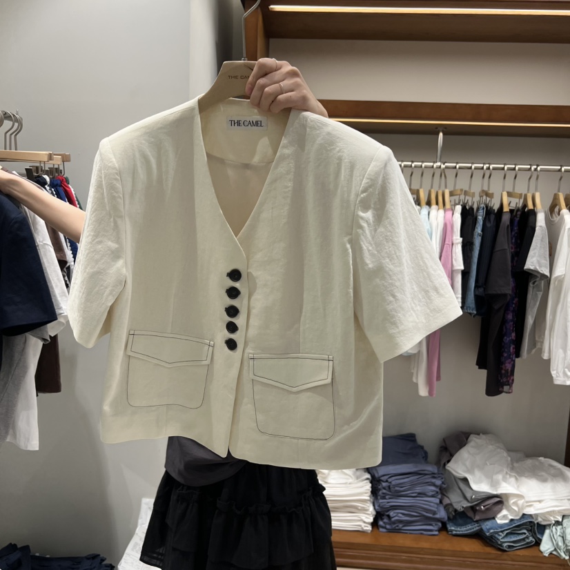 THE CAMEL韓國代購女士新品休閑夾克the came_l 家夾克圖色1