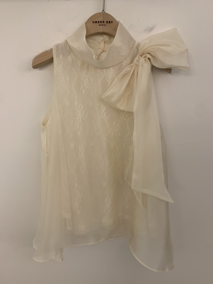 UNDER KEY韓國東大門代購女裝新品休閑推薦熱賣襯衫蕾絲衫UNDER KEY襯衫/蕾絲衫圖色1