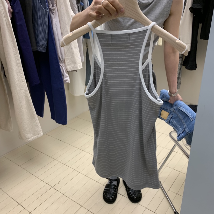 THEPLAN韓國東大門直郵女士新款26春夏時尚吊帶背心不含內搭THE PLAN吊帶/背心