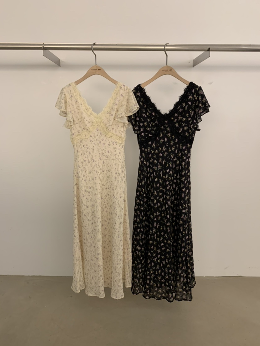 UNDER KEY韓國東大門代購女士新款休閑職業推薦連衣裙蕾絲UNDER KEY連衣裙