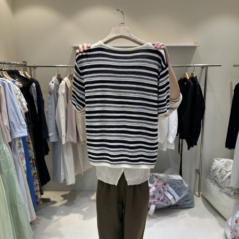 HER/PLAYLIST韓國代購女士新品人氣熱賣職業時尚休閑針織衫HER/PLAYLIST針織衫