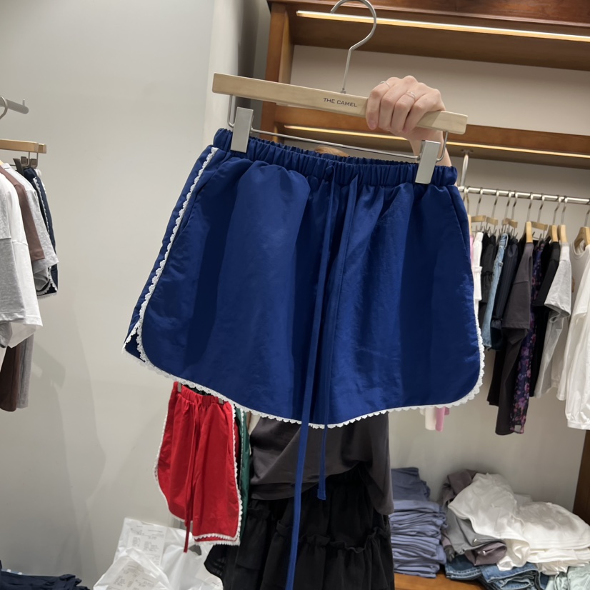 THE CAMEL韓國東大門直郵女士新款休閑短褲the came_l 家短褲圖色3