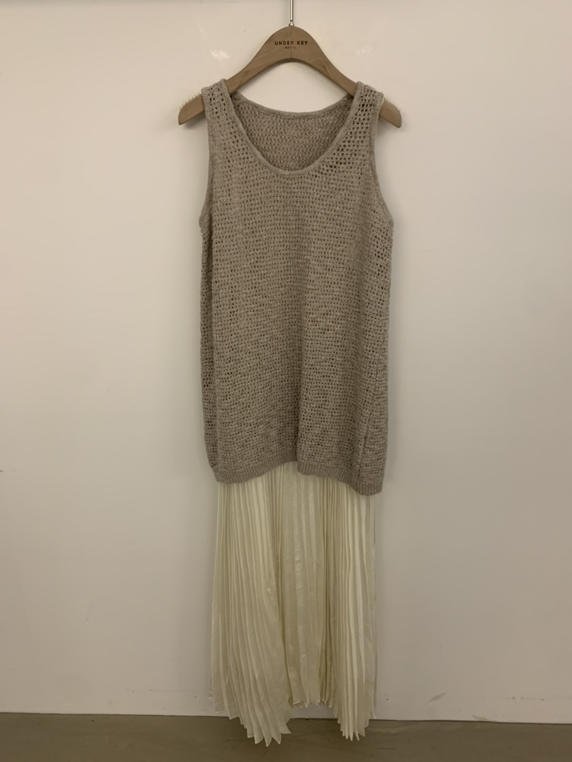 UNDER KEY韓國東大門代購女士新品26春夏休閑職業套裝褶裥UNDER KEY套裝圖色2