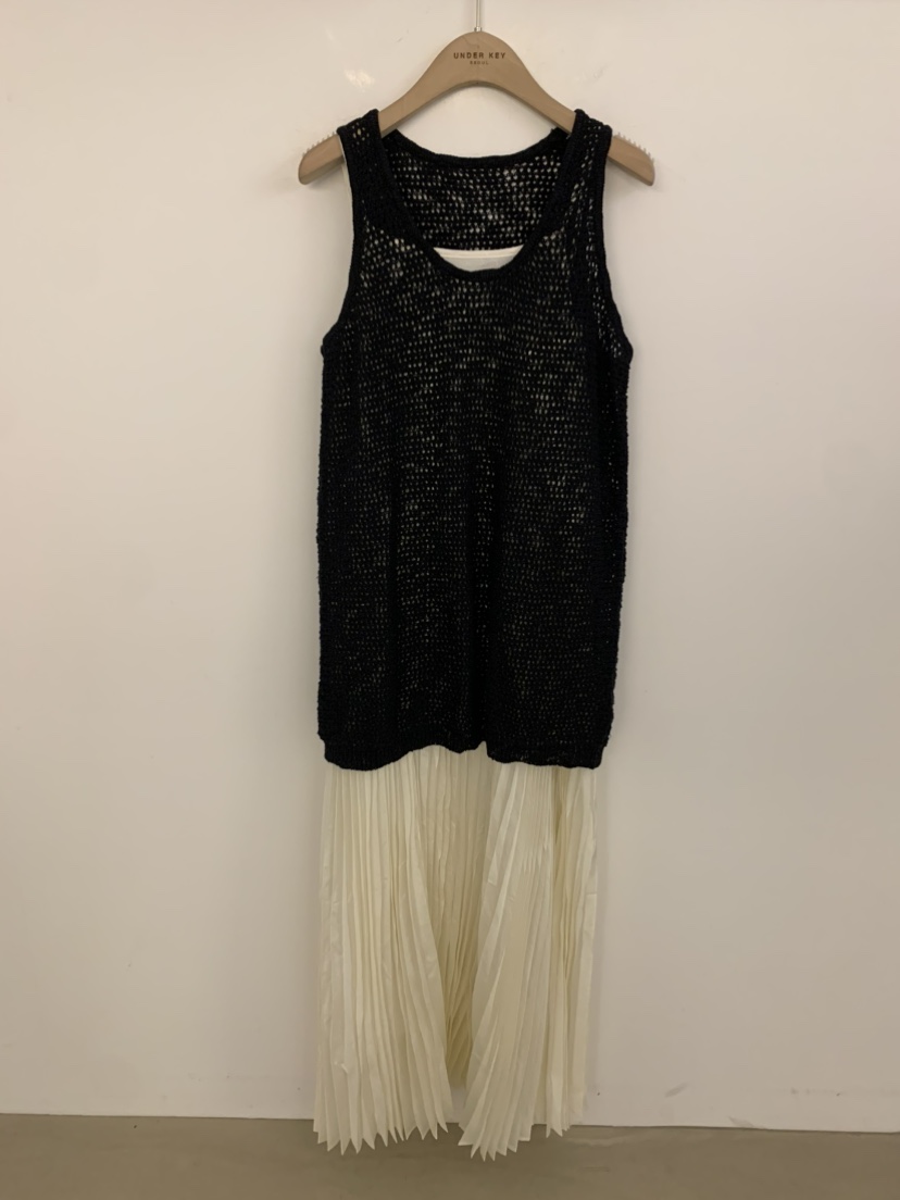 UNDER KEY韓國東大門代購女士新品26春夏休閑職業套裝褶裥UNDER KEY套裝圖色3