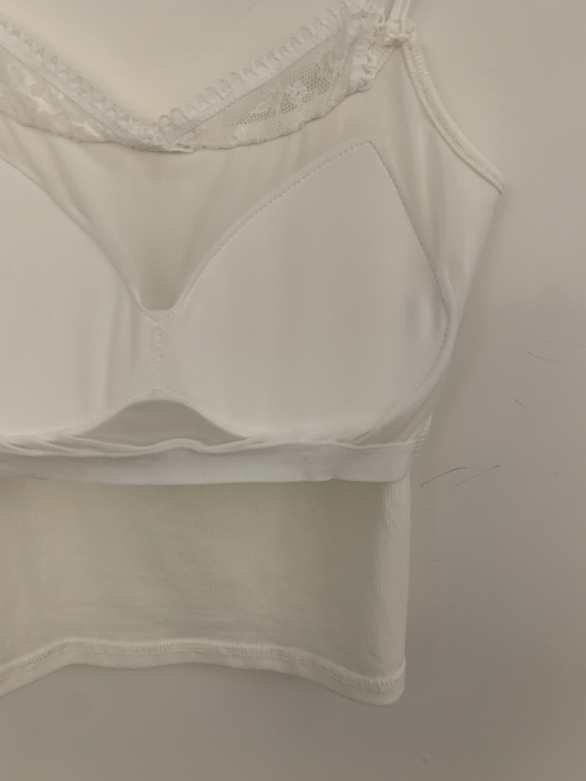 UNDER KEY韓國直郵女裝新品熱賣職業26春夏吊帶背心蕾絲紐扣UNDER KEY吊帶/背心