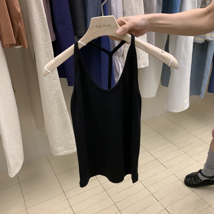 THEPLAN韓國直郵女士新款熱賣休閑時尚人氣職業26春夏吊帶背心THE PLAN吊帶/背心圖色2