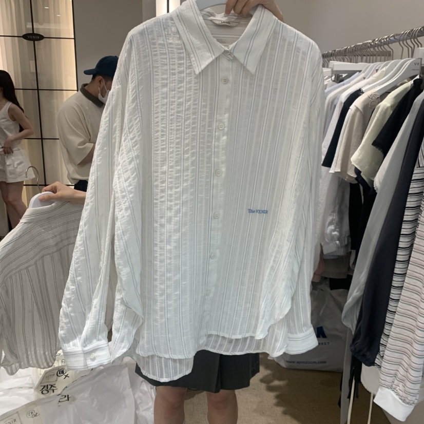 VENIR-a韓國代購女士新款休閑職業26春夏推薦襯衫蕾絲衫VENIR-a襯衫/蕾絲衫圖色2