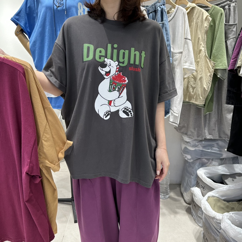 IN KIRA韓國東大門代購女士新款時尚推薦休閑熱賣26春夏T恤IN KIRAT恤圖色4