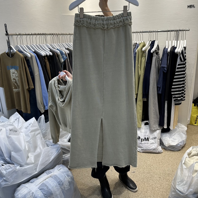 HEIL韓國直郵實拍女裝新款人氣推薦職業熱賣休閑26春夏長裙HEIL長裙