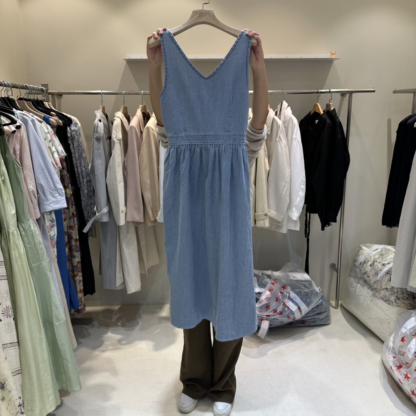 HER/PLAYLIST韓國直郵實拍女士新款推薦熱賣26春夏連衣裙HER/PLAYLIST連衣裙圖色1