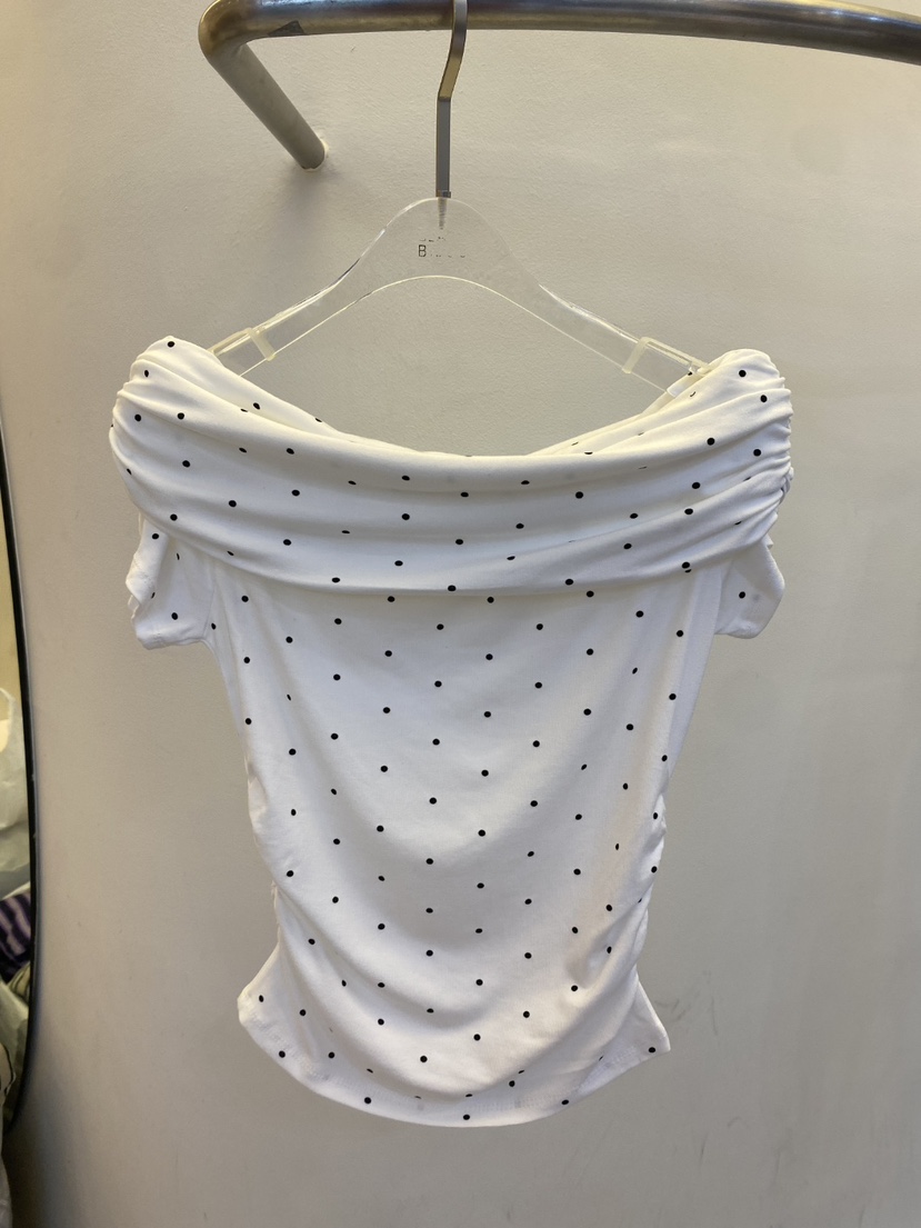 BLACK BIJOU韓國代購女士新款熱賣26春夏推薦時尚T恤褶皺BLACK BIJOUT恤圖色4