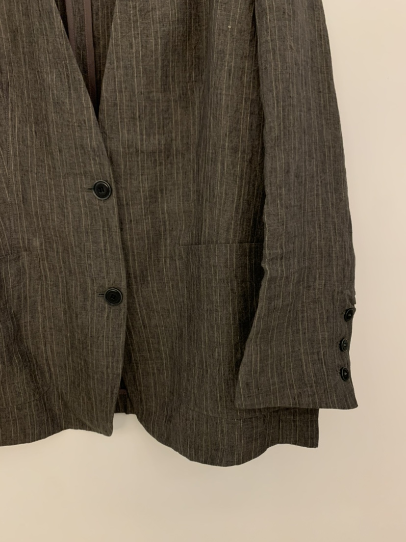 UNDER KEY韓國代購女裝新款熱賣時尚人氣推薦夾克亞麻布UNDER KEY夾克