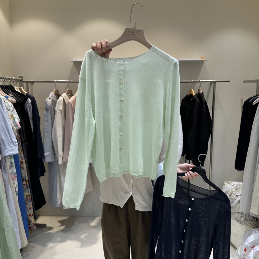 HER/PLAYLIST韓國東大門直郵女士新品人氣熱賣26春夏針織衫HER/PLAYLIST針織衫圖色5