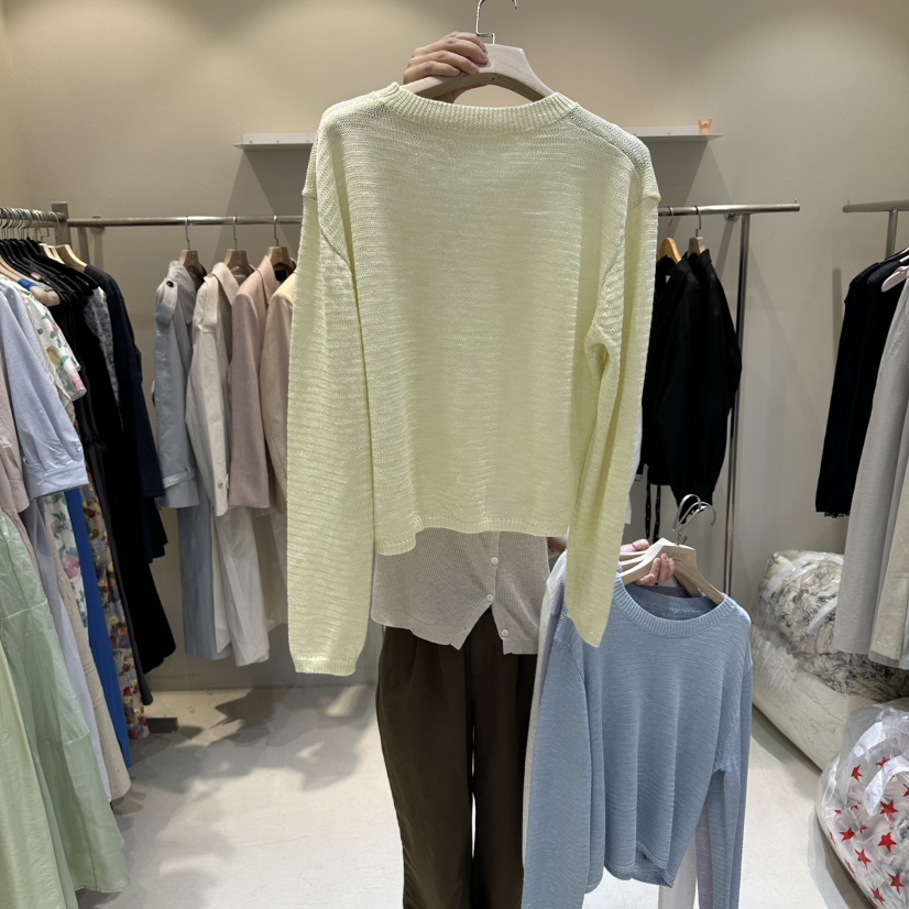 HER/PLAYLIST韓國直郵女裝新品人氣時尚推薦休閑26春夏針織衫HER/PLAYLIST針織衫